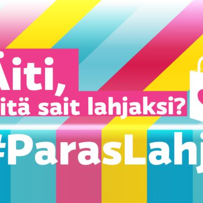 #ParasLahja-kuvajoukkoistusgrafiikka