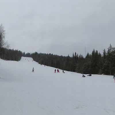 Aavasaksan laskettelurinne.