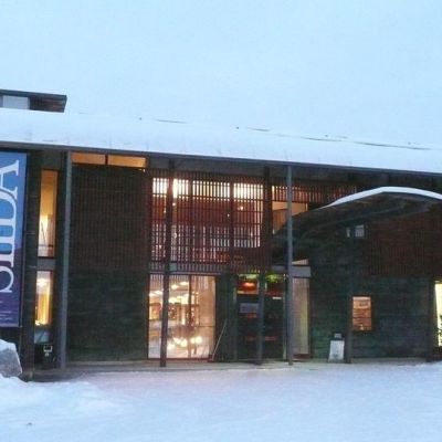 Saamelaismuseo Siida Inarissa joulukuussa 2009