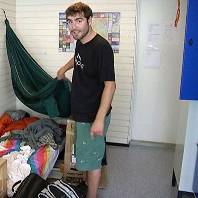 Jake Laskin asuu nyt Jyväskylän yliopiston hätämajoituksessa.