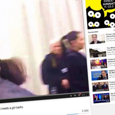 Venäläistoimittaja haukkui ukrainalaistoimittajaa kirjaimellisesti.