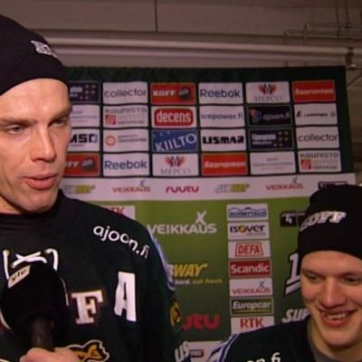Atte Pentikäinen ja Teemu Rautiainen kuvassa