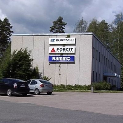 Vihtavuoren ruutitehtaan rakennus Laukaassa