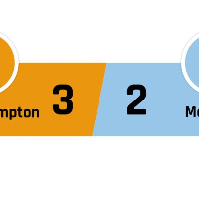 Wolverhampton - Manchester City 3-2