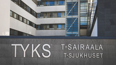 Bild på ÅUCS utifrån. T-sjukhuset.