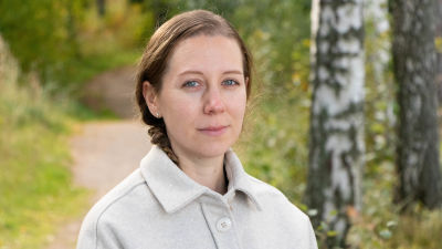 En kvinna.