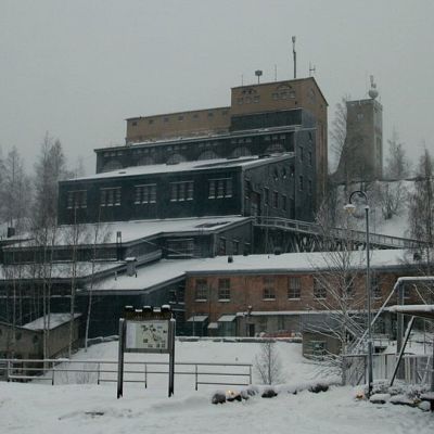 Vanhan kaivoksen aluetta Outokummussa.