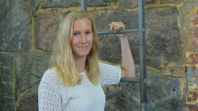 Hanna Lupala i Sportmåndag 17.8.2015