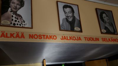 Ingång till biosalongen