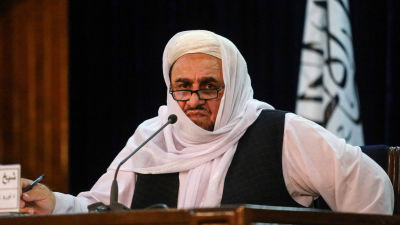 Sheikh Abdul Baqi Haqqani, talibanregeringens vice utbildningsminister.