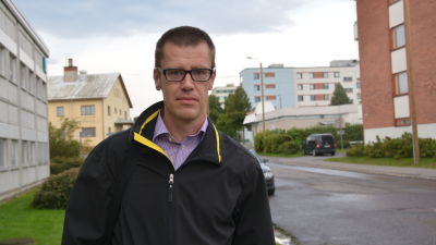 Jens Perus, projektledare för SeaGIS som framställt en karttjänst över Kvarken.