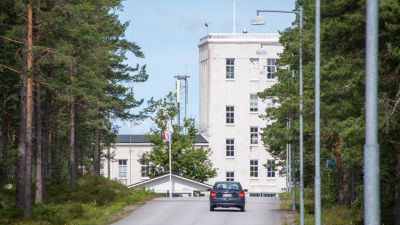 Forcitvägen mot fabriken