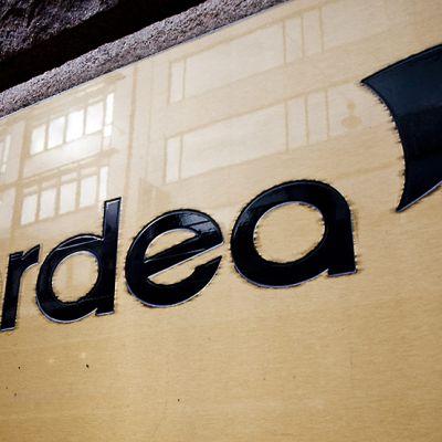 Nordea-pankin logo.