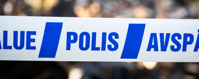 Polisens avspärrningsband