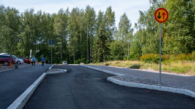 Bild på chikanerna på rådmansgatan
