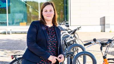 Sanna Päivärinta, expert på hållbar utveckling vid Borgå stad