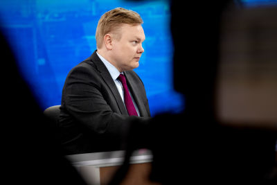 Antti Kurvinen i Yle aamu.