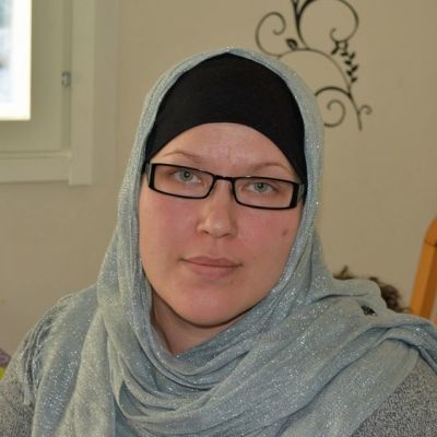 Nadja Vierto kotonaan Kajaanissa.