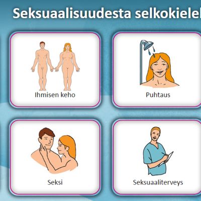 Kuvakaappaus "Seksuaalisuudesta selkokielellä" -sivustolta.