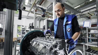 12-cylindrig BMW-motor
