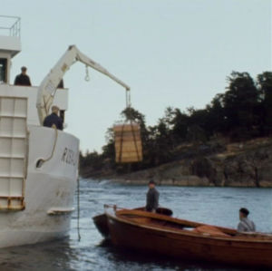 Tavaranpurkua MS Rosalasta
