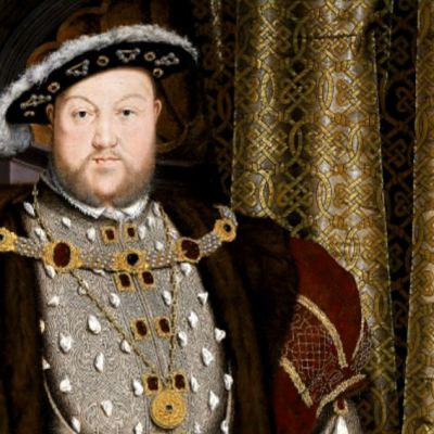 Hans Holbein nuoremman maalaus Henrik VIII:sta.