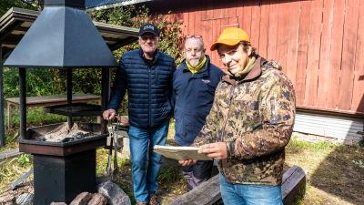 Bjarne Wahlman, Patrik Sundberg och Richard Wahlman.
