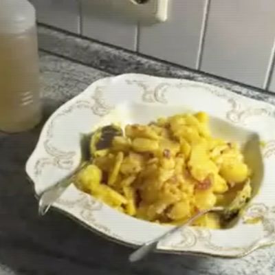 Kesäruokaa Saksassa.