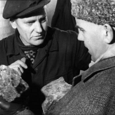 Henrik Cederlöf och järnmalm, 1965
