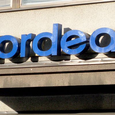 Nordea-pankin kyltti.