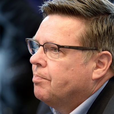 Jari Aarnio huumerikosepäilyjen pääkäsittelyssä 4. kesäkuuta 2015 Helsingin käräjäoikeudessa.