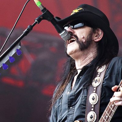 Lemmy Kilmister esiintymässä Roskildessa heinäkuussa 2010.