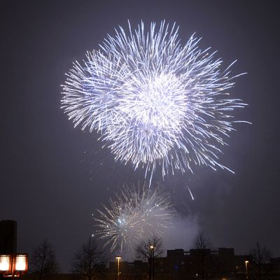 Itsenäisyyspäivän ilotulitusta