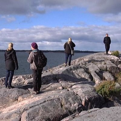 Kirkkonummen Porkkalanniemen kärjessä on kallioinen ulkoilualue.