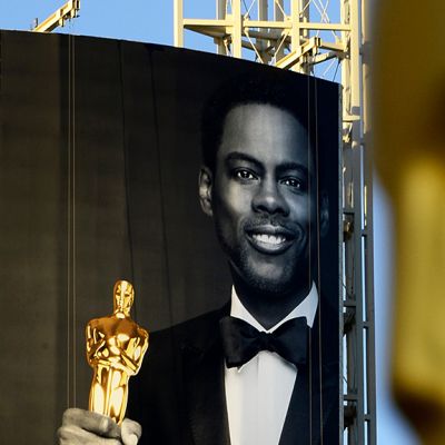Oscar-gaalan juontaja, koomikko Chris Rock.