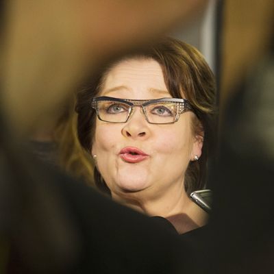PAM:n puheenjohtaja Ann Selin.