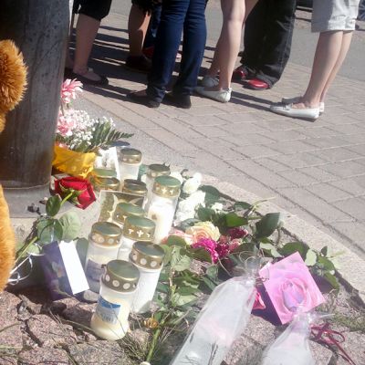 Surijoita Hyvinkään ampumispaikalla.