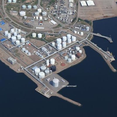 Haminan Energian suunnittelema nesteytetyn maakaasun terminaali on tarkoitus rakentaa Haminan öljy- ja kaasusatamaan