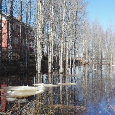 Kittilän kevättulva 2016
