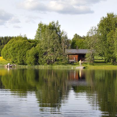 Kesämökki.