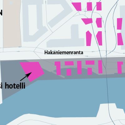 Helsingin kaupunkisuunnitteluviraston mukaan Helsinkiin tarvitaan uusia hotelleja.
