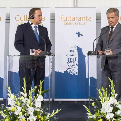 Stefan Löfven ja Sauli Niinistö.