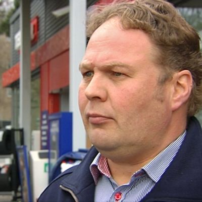 Huoltoasemayrittäjä Mika Hämäläinen Helsingistä.