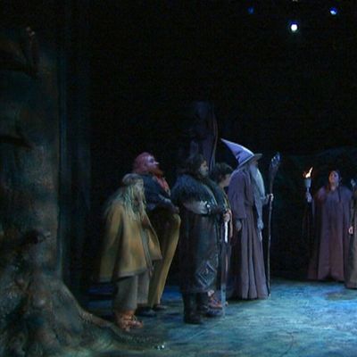 Imatran teatteri Hobitti näytelmä satu