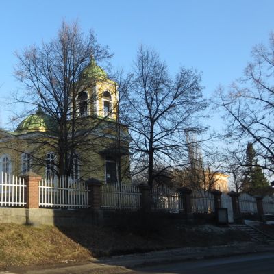 Savonlinnan Pikkukirkko on ranskalaisen Lousi Viscnontin ksäialaa vuodelta 1846.