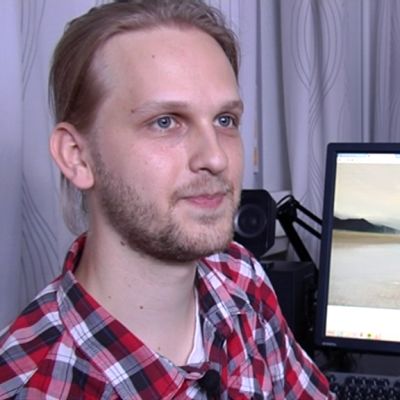 Digitaiteilija Veikka Somerma.