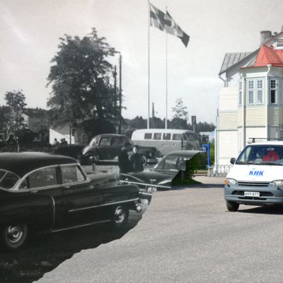 Rautatieasema ennen ja nyt.