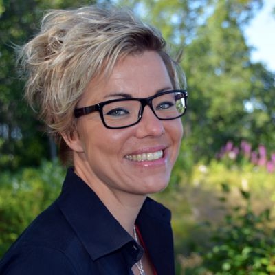 Kuvassa kokkolalainen Sonja Hagström.