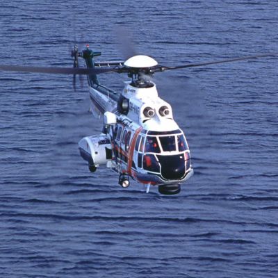 Rajavartiolaitoksen AS 332 - Super Puma -helikopteri