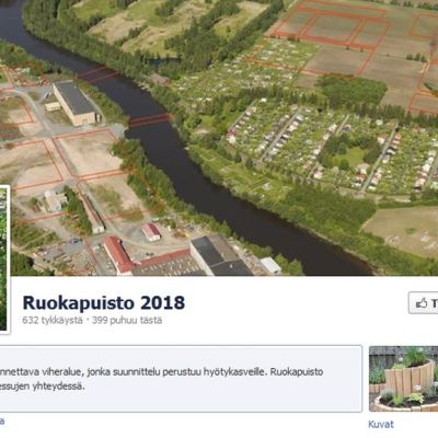 Ruokapuisto 2018 Facebook-sivut